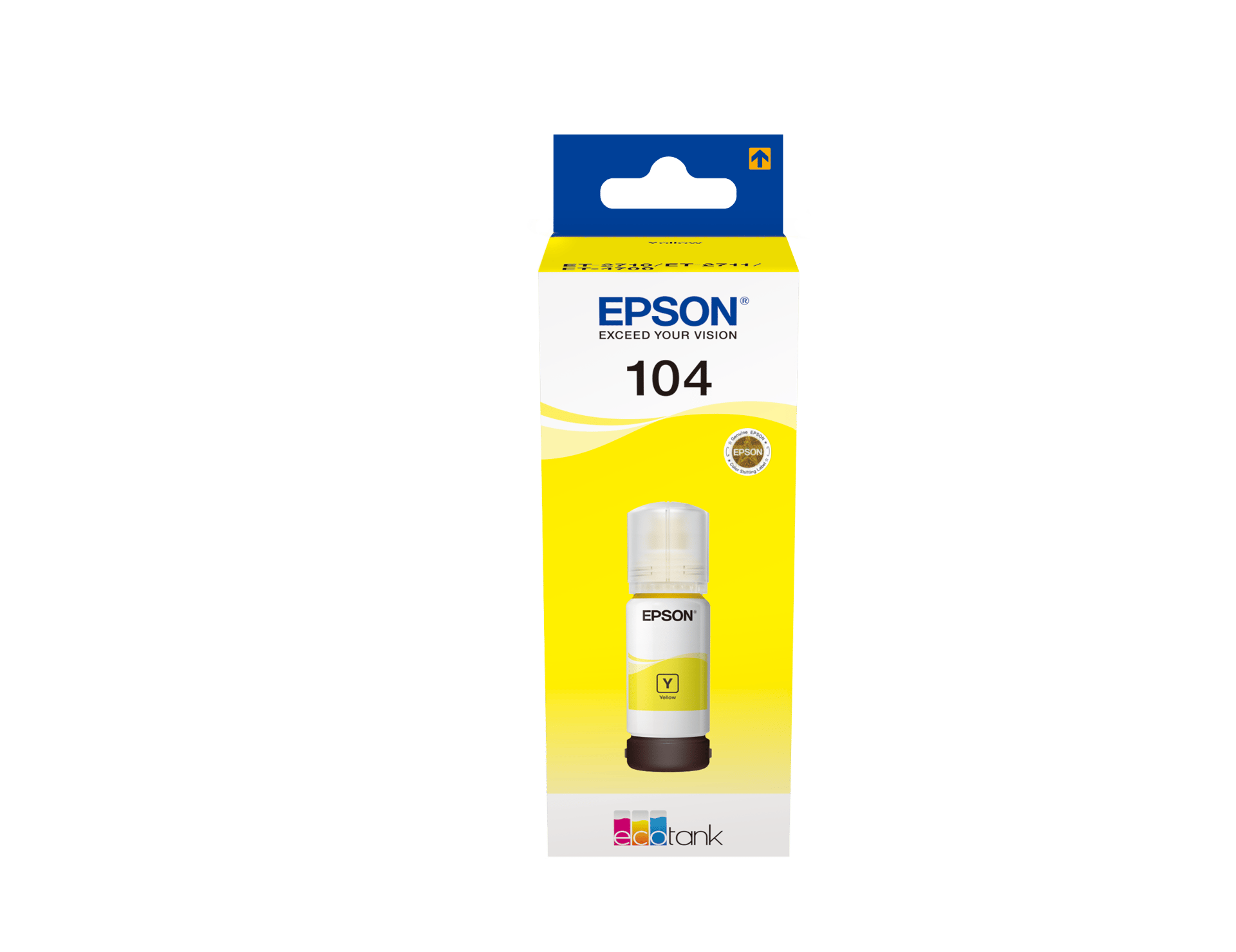 Epson 104 EcoTank Yellow ink bottle
