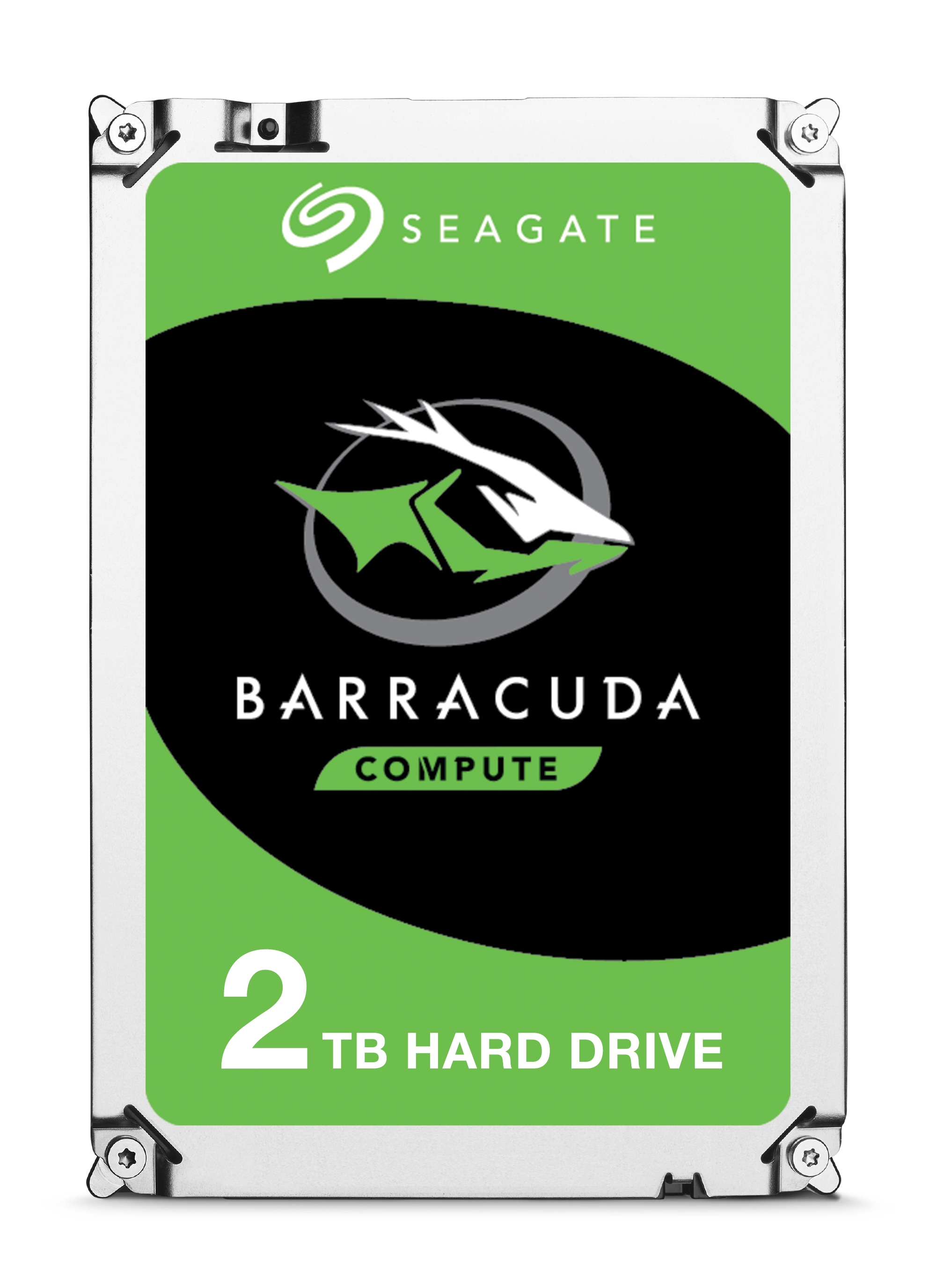 Seagate BarraCuda 2TB 3,5" intern harddisk – SATA 6 Gb/s, 7200 rpm, 256 MB cache