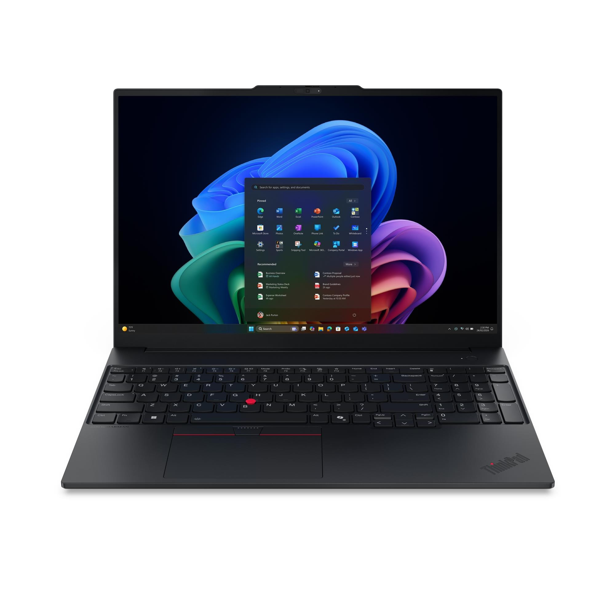 Lenovo ThinkPad E16 Gen 4 – Core Ultra 7 355, 16 GB, 512 GB SSD, 16" WUXGA