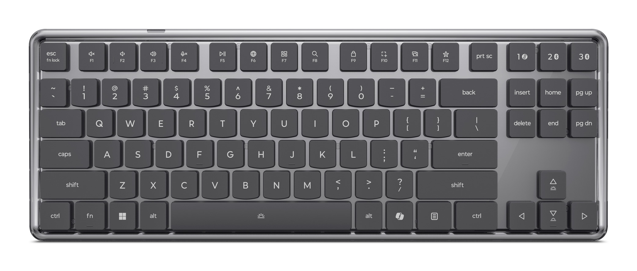 Lenovo Wireless Multi-Mode Mechanical Keyboard 8000 – nordisk layout
