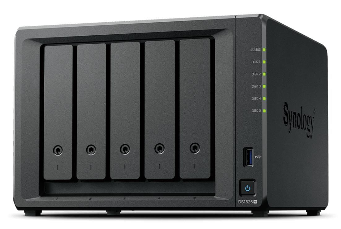 Synology DiskStation DS1525+ – NAS for 5 disker