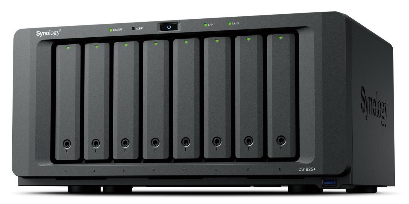 Synology DiskStation DS1825+ – NAS for 8 disker