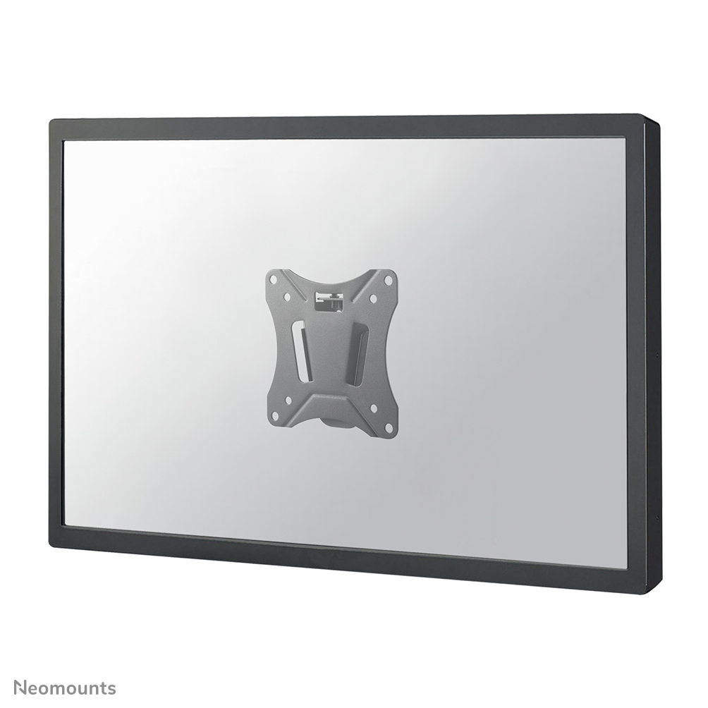 Neomounts veggfeste for skjerm 10–30" – ultraflatt, VESA 75/100, svart