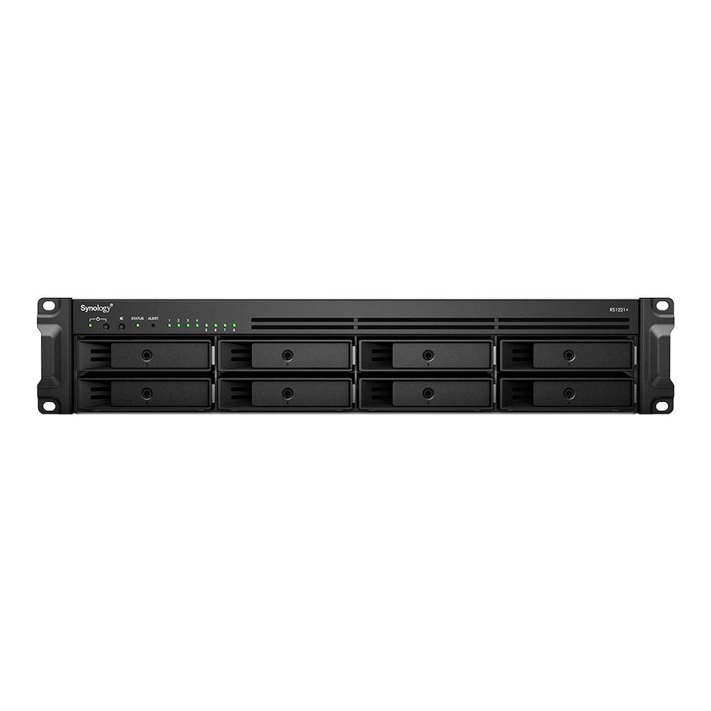 Synology RackStation RS1221+ – rack-NAS for 8 disker, 2U