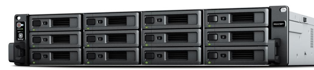 Synology RackStation RS2423+ – rack-NAS for 12 disker, 2U