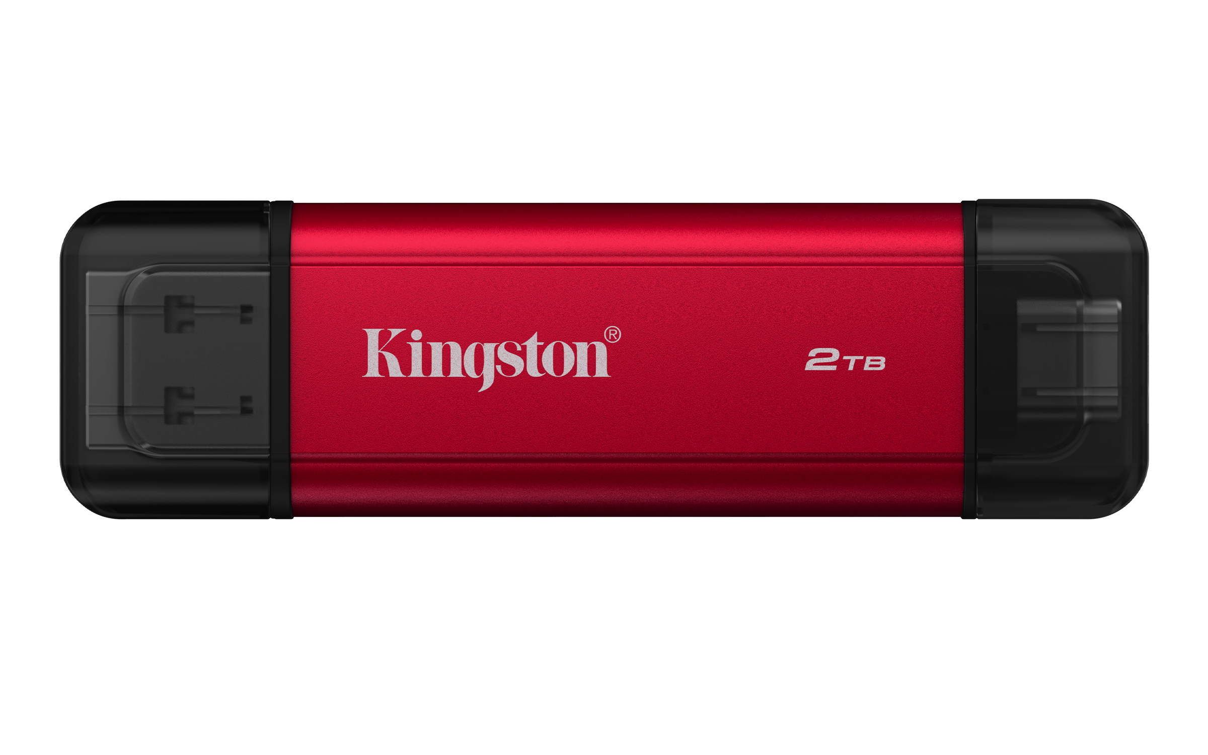 Kingston Dual Portable SSD 2 TB – bærbar SSD, USB-A/USB-C