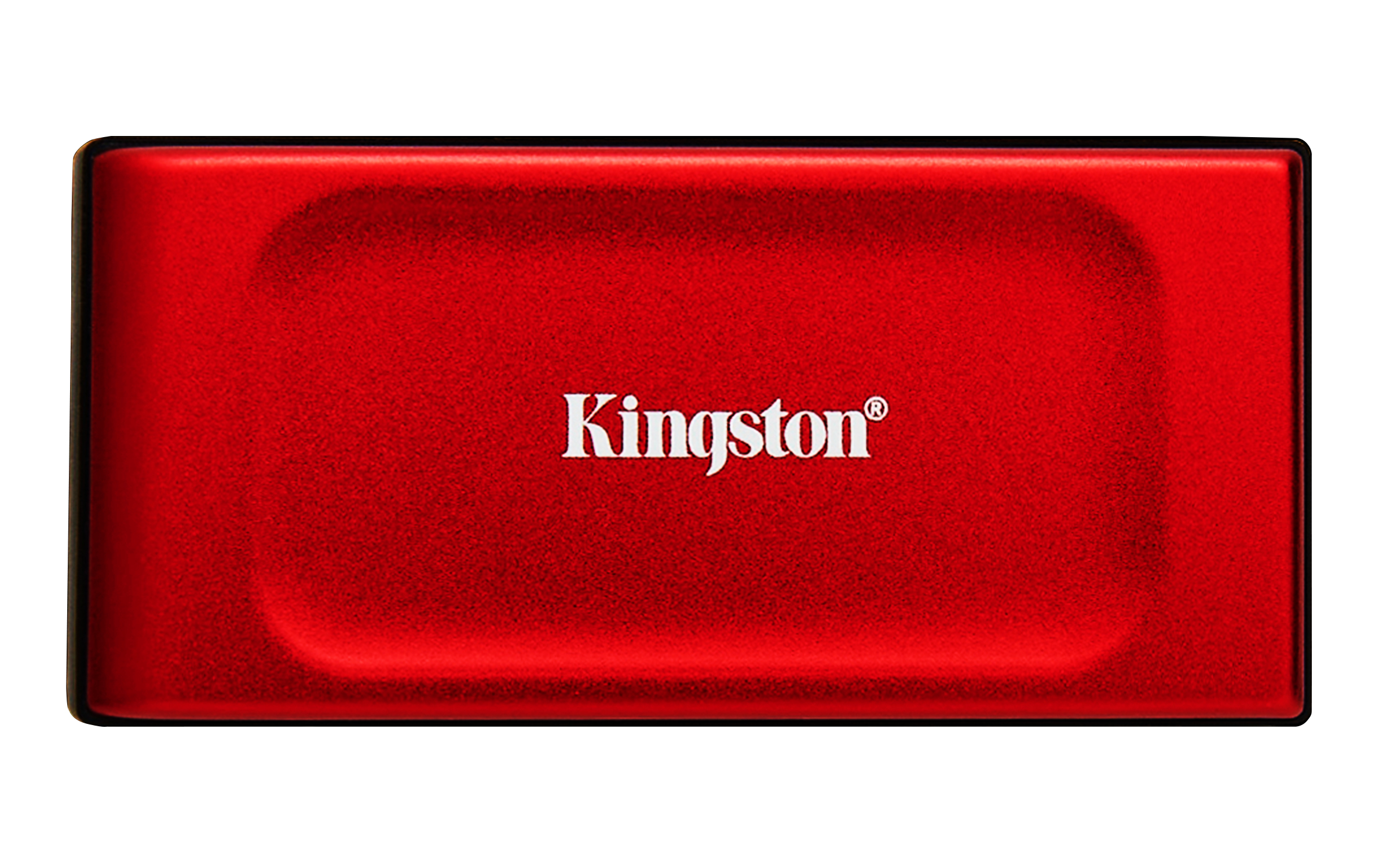 Kingston XS1000 2 TB – bærbar SSD, USB-C, rød