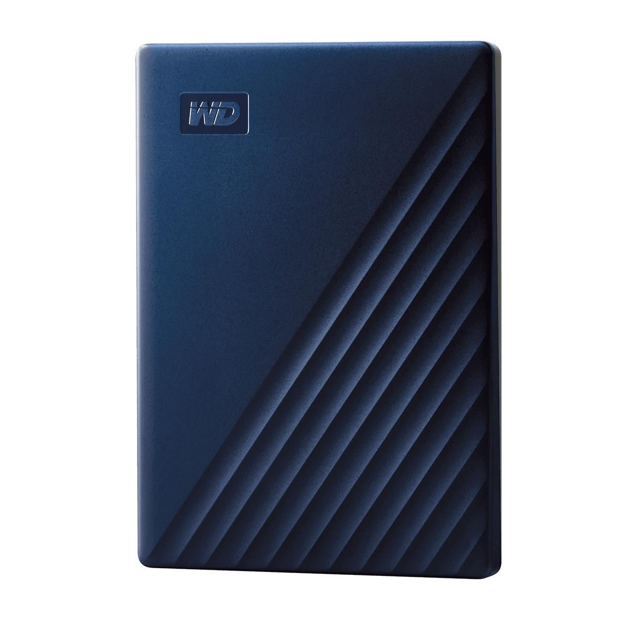 WD My Passport for Mac 2 TB – bærbar harddisk, blå
