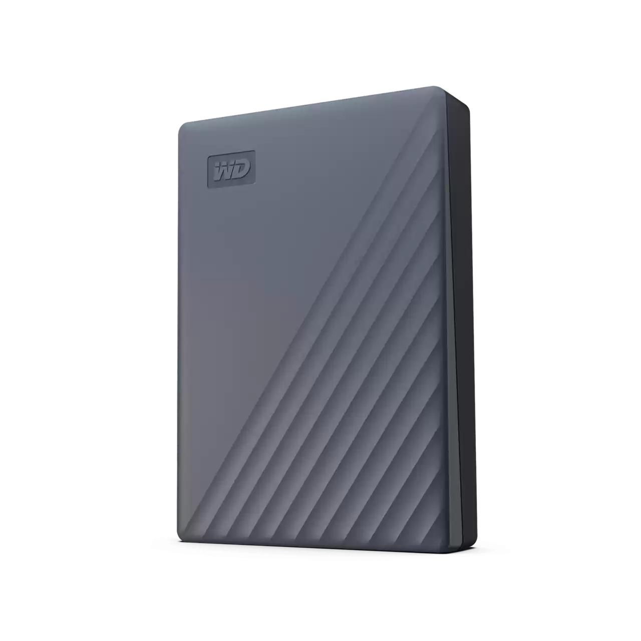 WD My Passport 4 TB – bærbar harddisk, grå