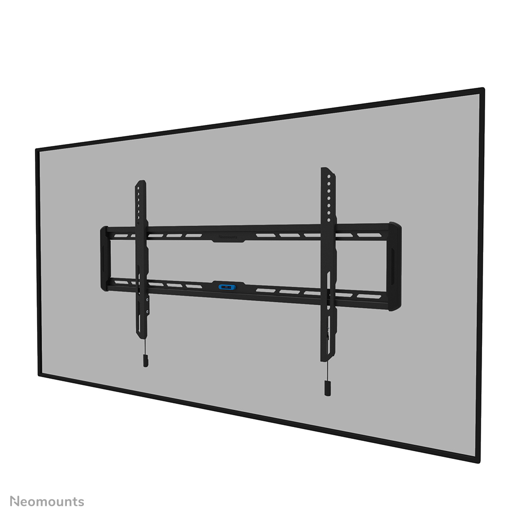 Neomounts veggfeste for TV 43–86" – fast, ultraflatt, VESA 800×400, svart
