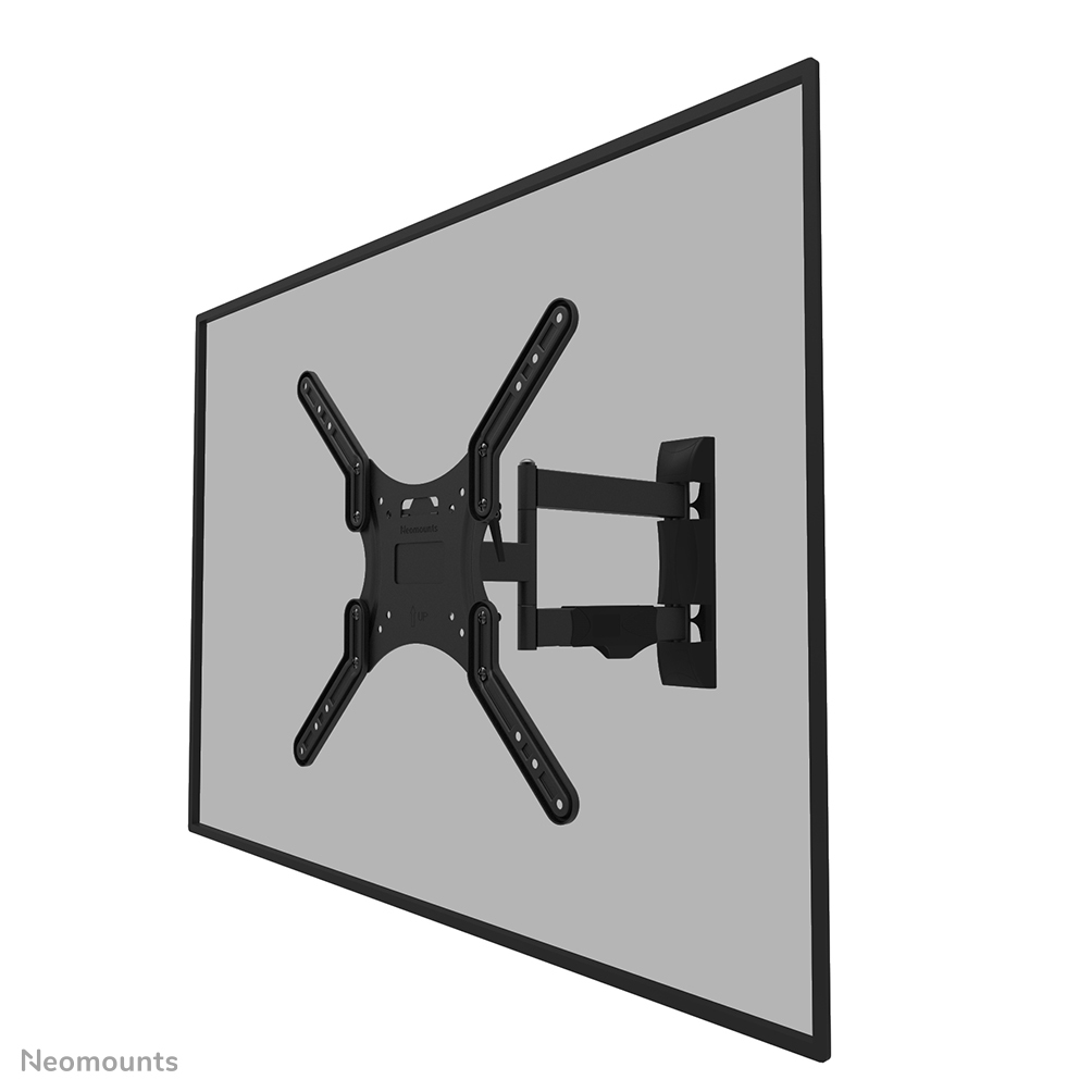 Neomounts veggarm for TV 40–55" – full bevegelse, 3 ledd, VESA 400, svart
