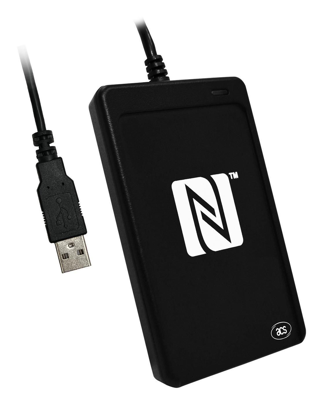 ACS ACR1252U-M1 card reader, USB, A, Black, NFC Reader III