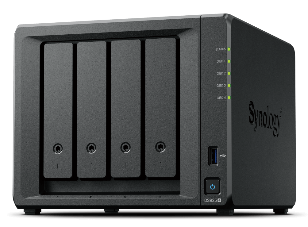 Synology DiskStation DS925+ – NAS for 4 disker