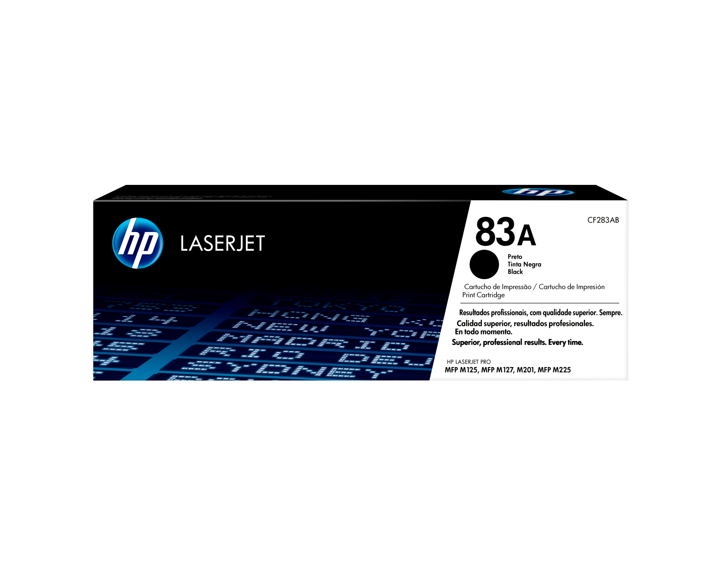 HP 83A svart original LaserJet-tonerkassett