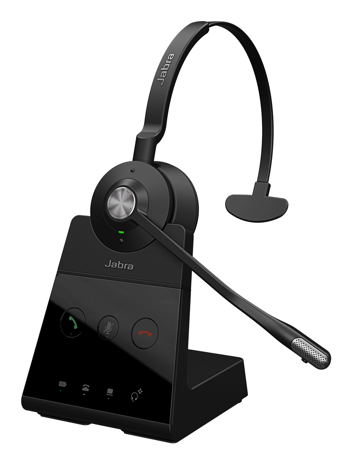 Jabra Engage 65 SE Hodesett Trådløs Hodebånd Kontor/kundesenter Svart