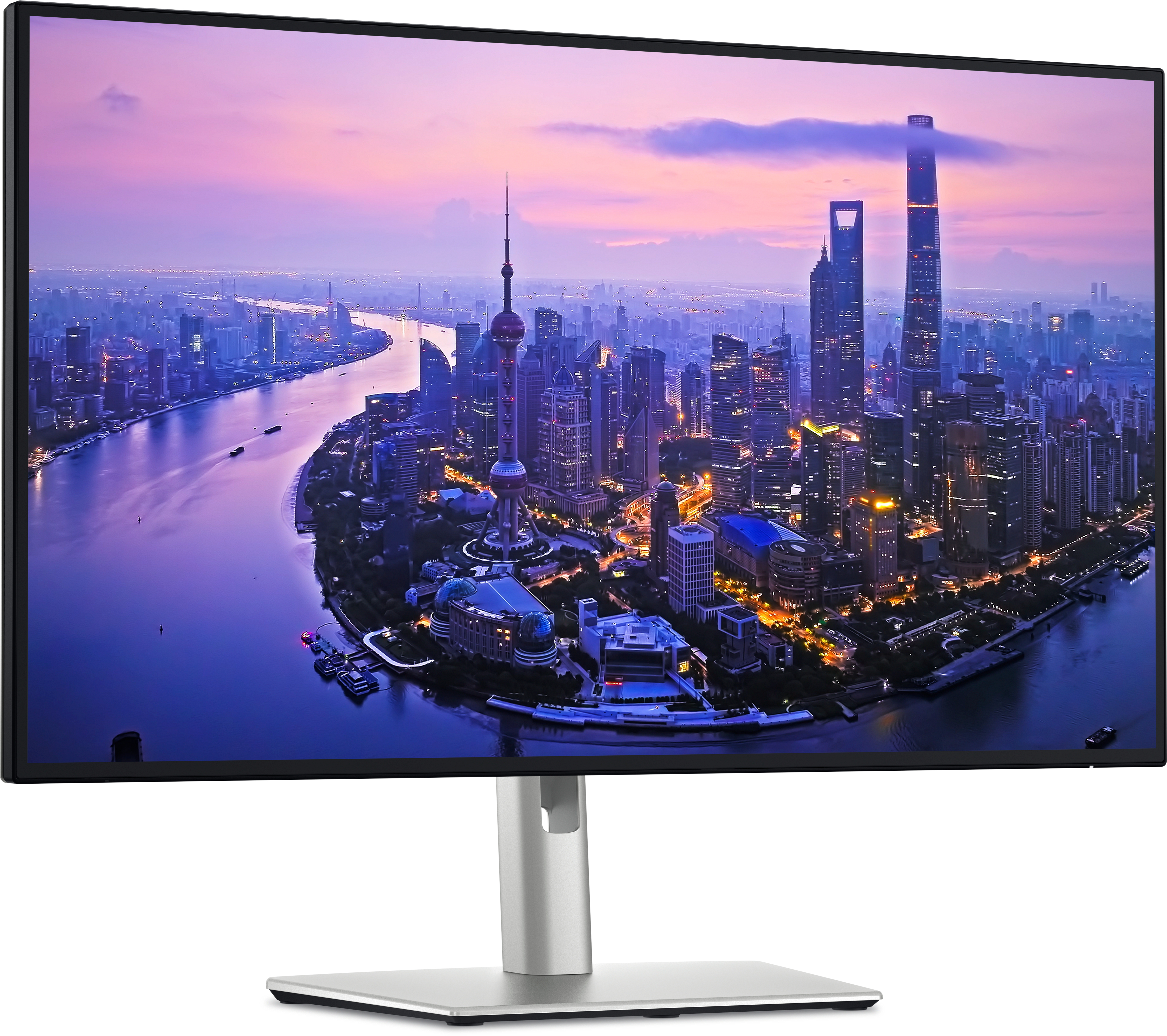 DELL UltraSharp U2725QE PC-skjerm 68,6 cm (27") 3840 x 2160 piksler 4K Ultra HD LCD Svart, Sølv
