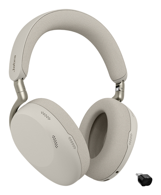 Jabra Evolve3 85 UC + Link 390c Hodesett Trådløs Hodebånd Samtaler/musikk USB Type-C Bluetooth Grå
