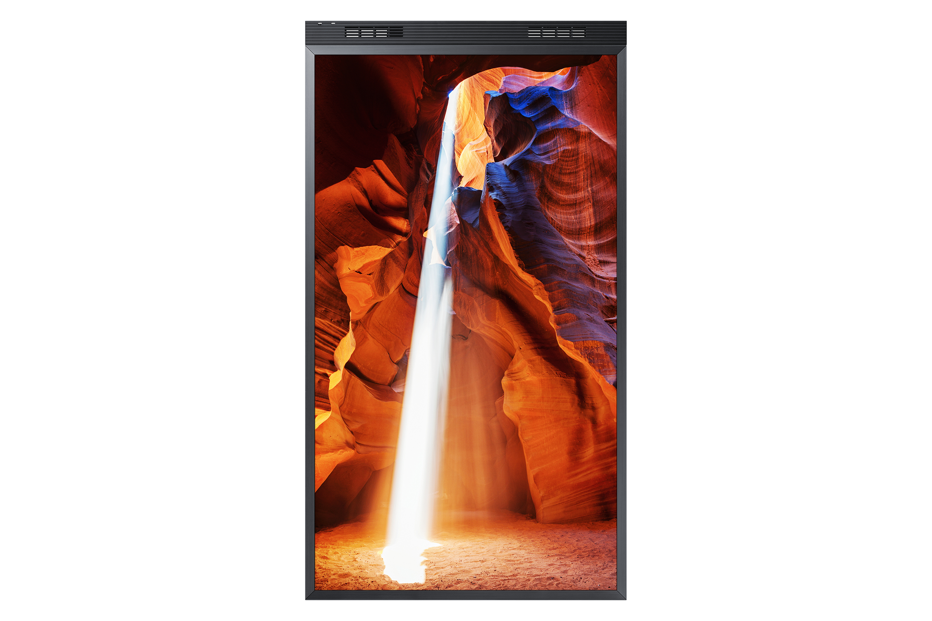 Samsung OM55N-DS Digital skiltingstavle (flatskjerm) 139,7 cm (55") LCD Wi-Fi 3000 cd/m² Full HD Svart Innebygd prosessor Tizen 5.0