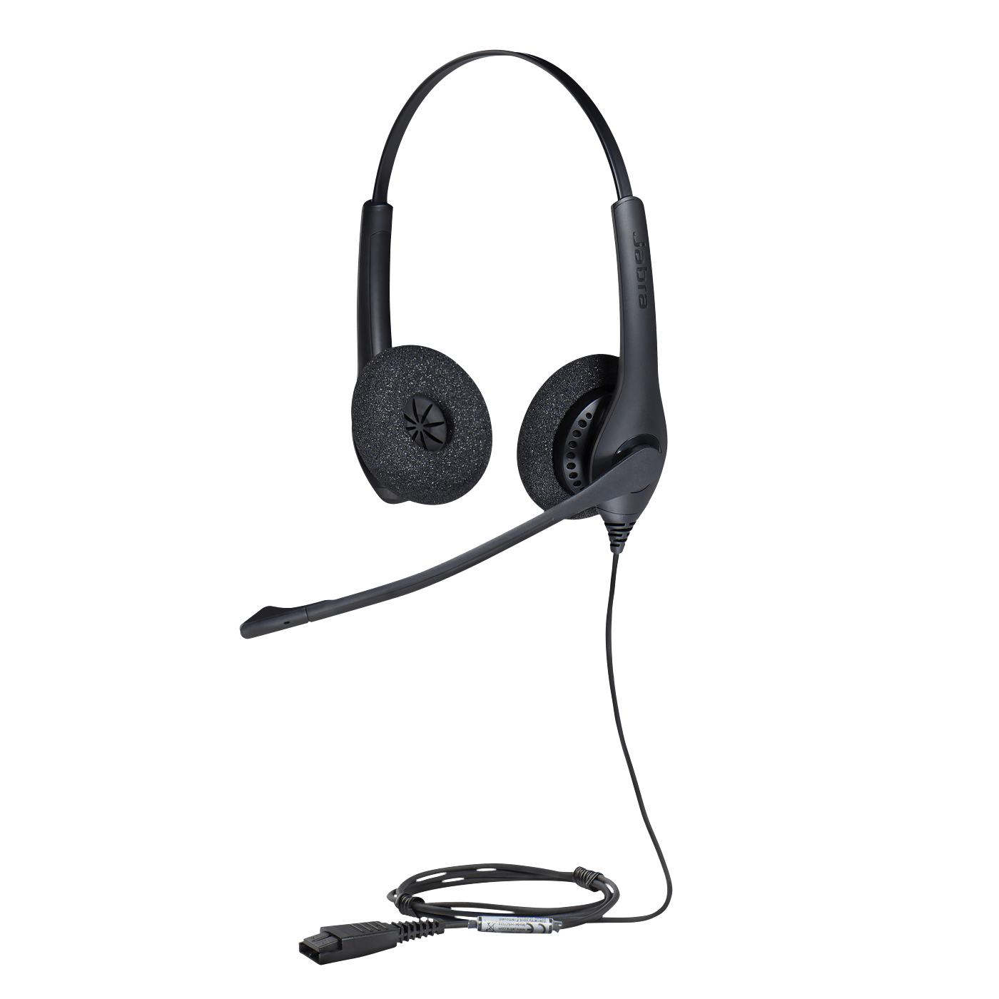 Jabra Biz 1500 Hodesett Koblet med ledninger (ikke trådløs) Hodebånd Kontor/kundesenter Bluetooth Svart