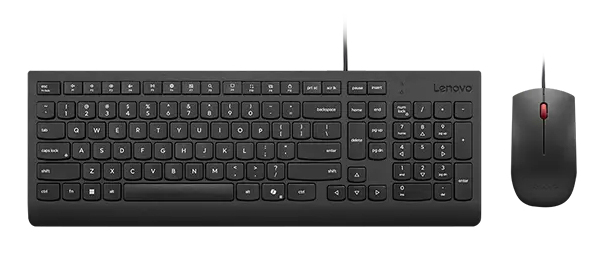Lenovo 4X31R64409 tastatur Mus inkludert Universell USB Dansk Svart