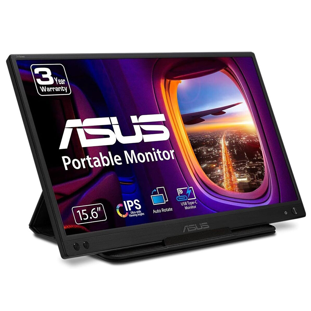 ASUS ZenScreen MB166C PC-skjerm 39,6 cm (15.6") 1920 x 1080 piksler Full HD LED Svart