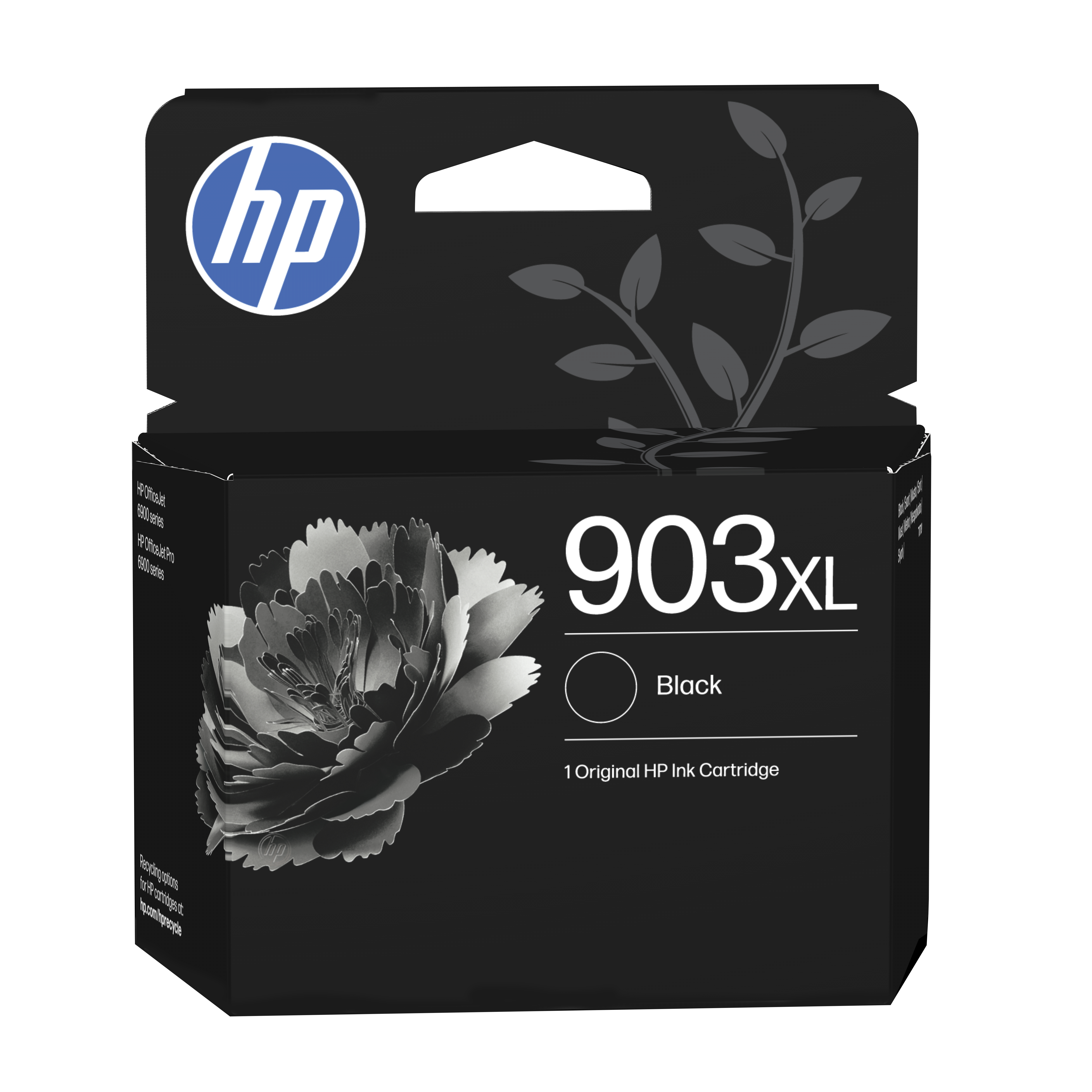 HP 903XL høykapasitets svart original blekkpatron