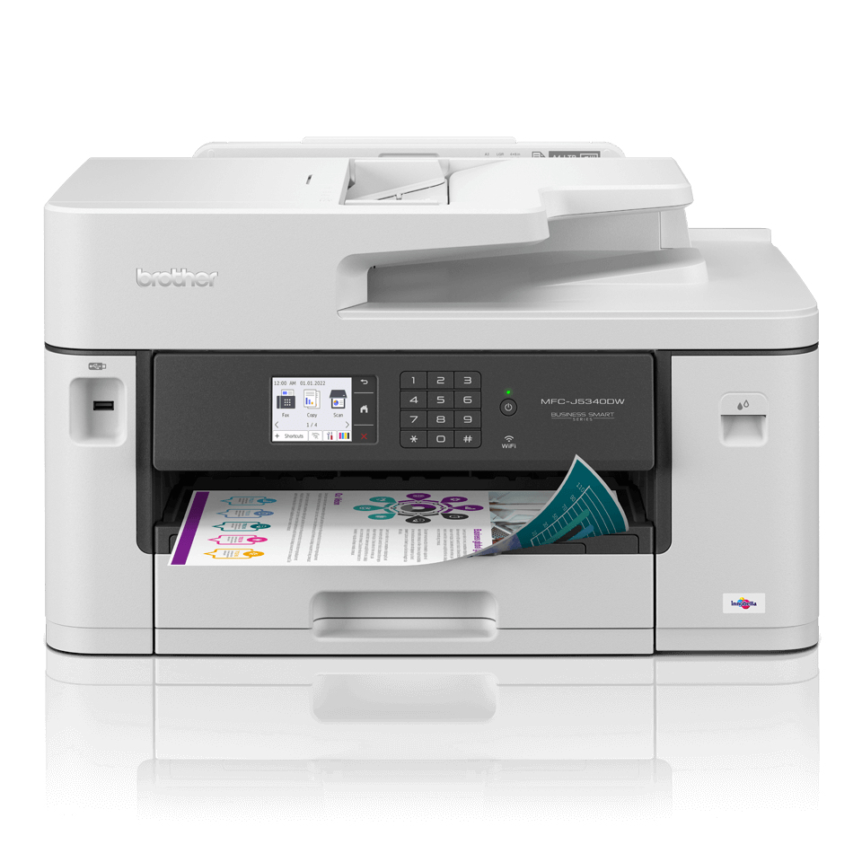 Brother MFC-J5340DW Multifunksjonsskriver Blekkdyse A3 1200 x 4800 DPI Wi-Fi