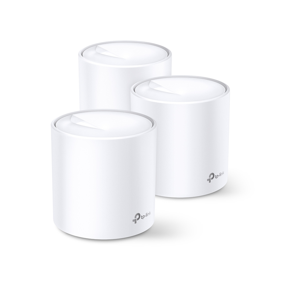 TP-Link Deco X60 Dobbelbånd (2.4 GHz / 5 GHz) Wi-Fi 6 (802.11ax) Hvit 2 Innvendig lys