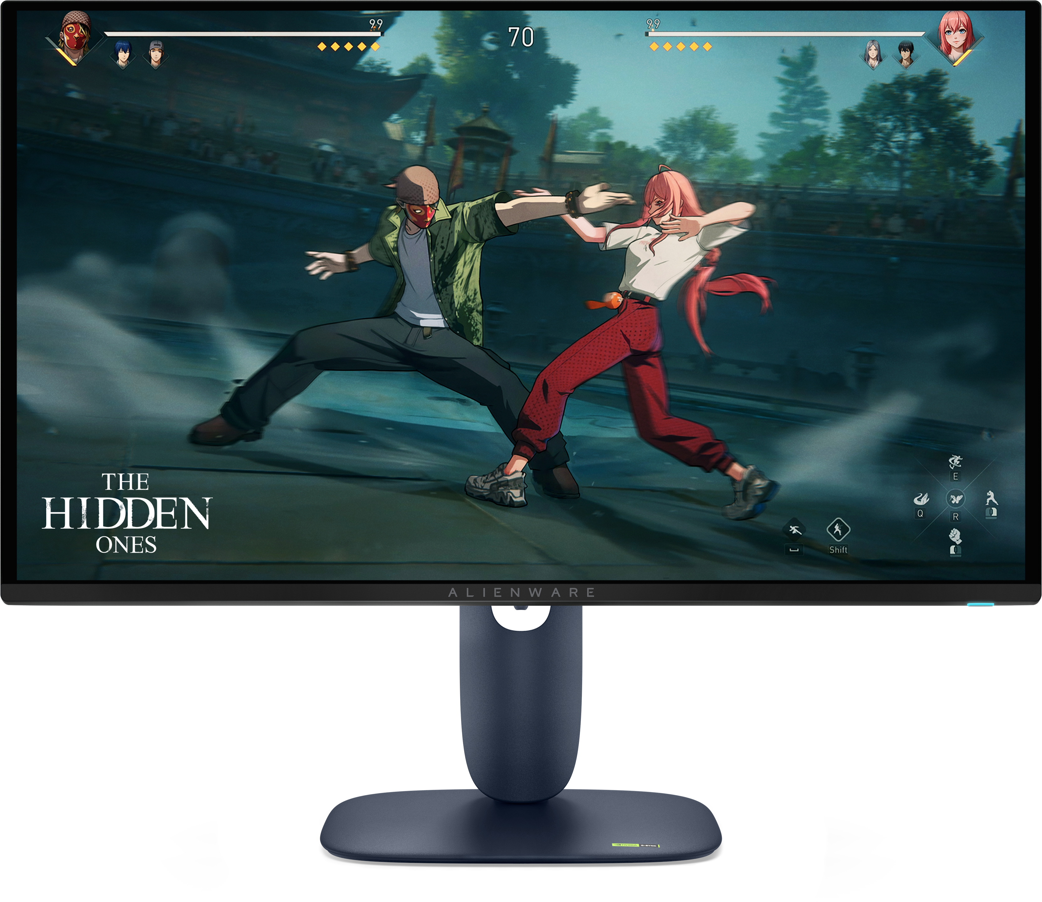 Alienware AW2725D PC-skjerm 68,6 cm (27") 2560 x 1440 piksler Quad HD QD-OLED Blå