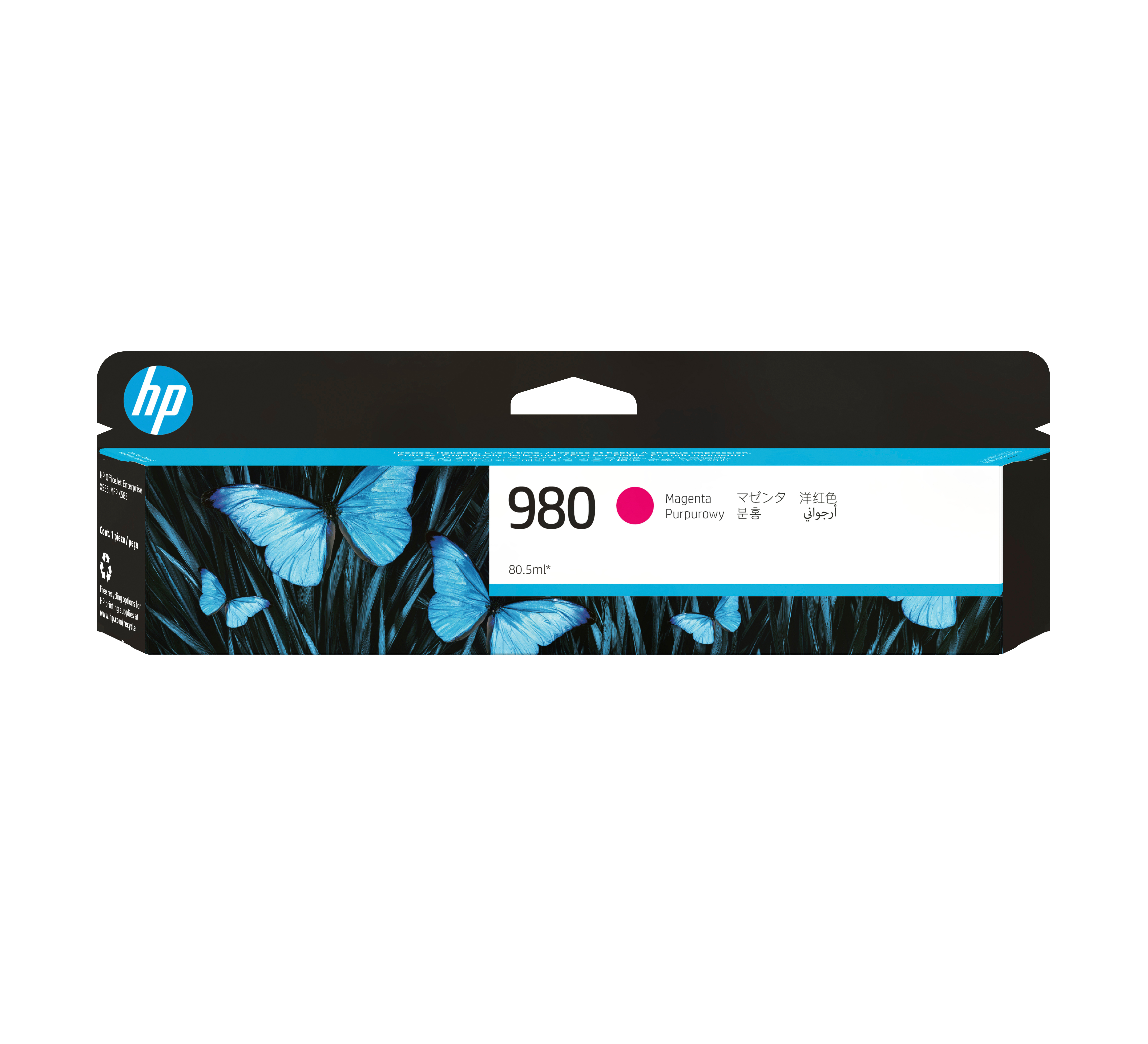 HP 980 magenta original blekkpatron