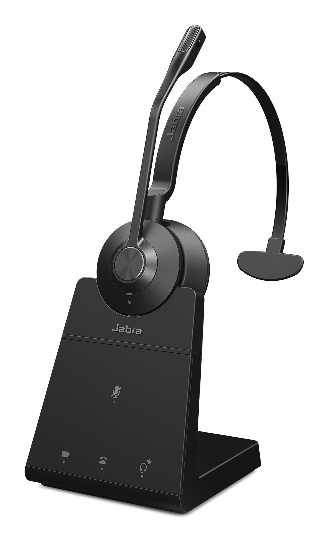 Jabra Engage 45 SE Hodesett Trådløs Hodebånd Kontor/kundesenter Svart