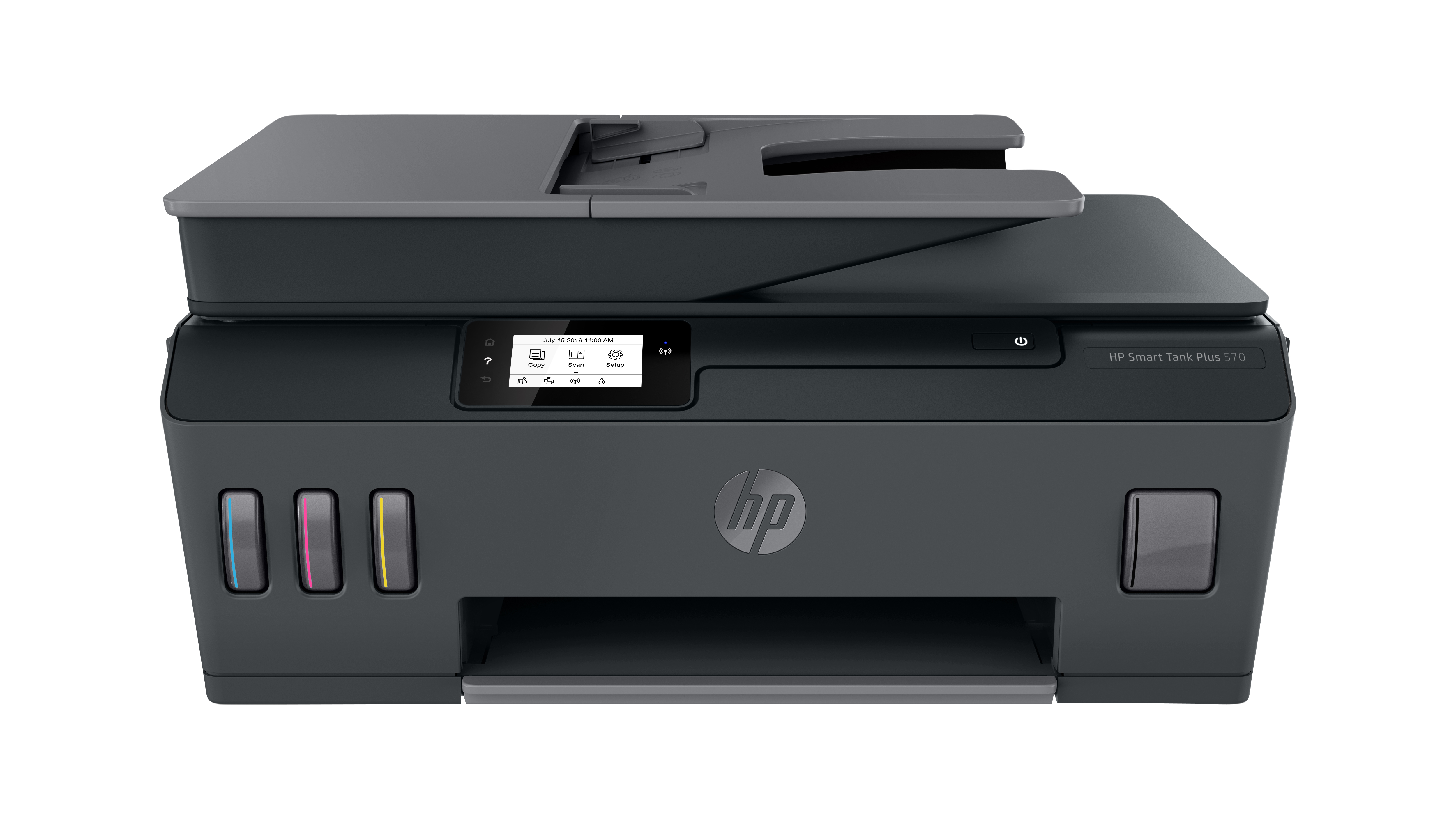 HP Smart Tank Plus Smart Tank Pluss 570 Trådløs All-in-One Farge Skriver, Kopimaskin, skanner