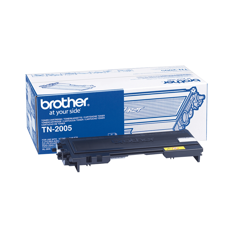 Brother TN-2005 tonerpatron Original Svart