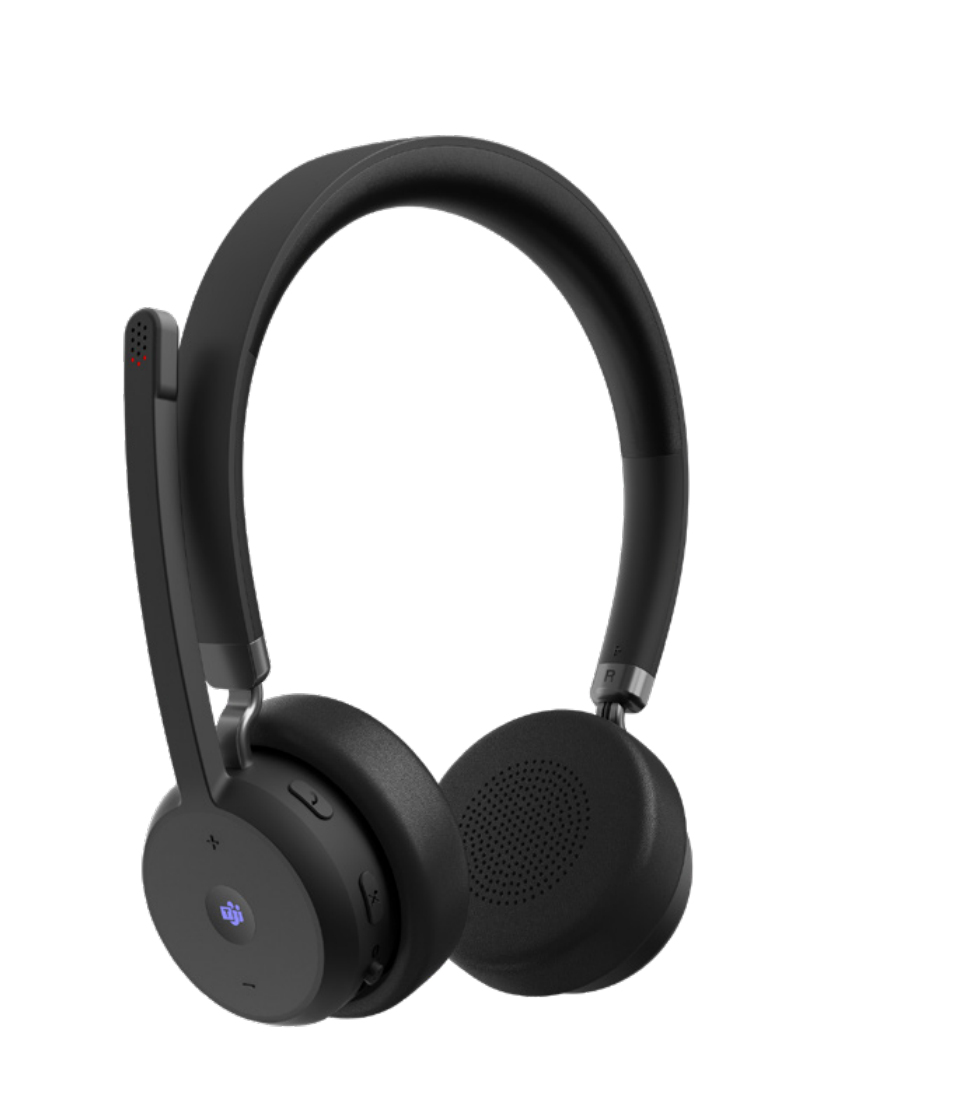 Lenovo Wireless VoIP Headset Hodesett Trådløs Hodebånd Kontor/kundesenter Bluetooth Svart