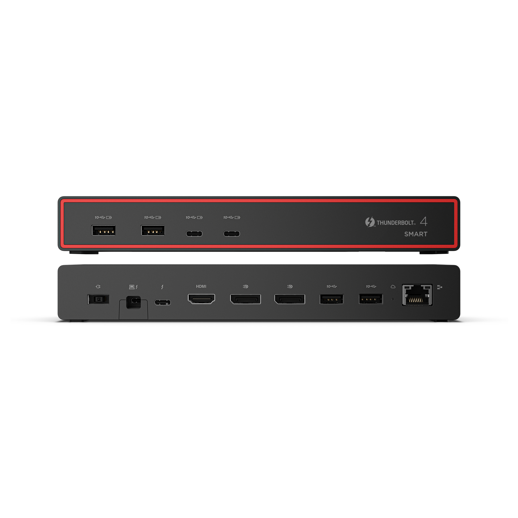 Lenovo ThinkPad Thunderbolt 4 Smart Dock Gen2 7500 Koblet med ledninger (ikke trådløs) Svart