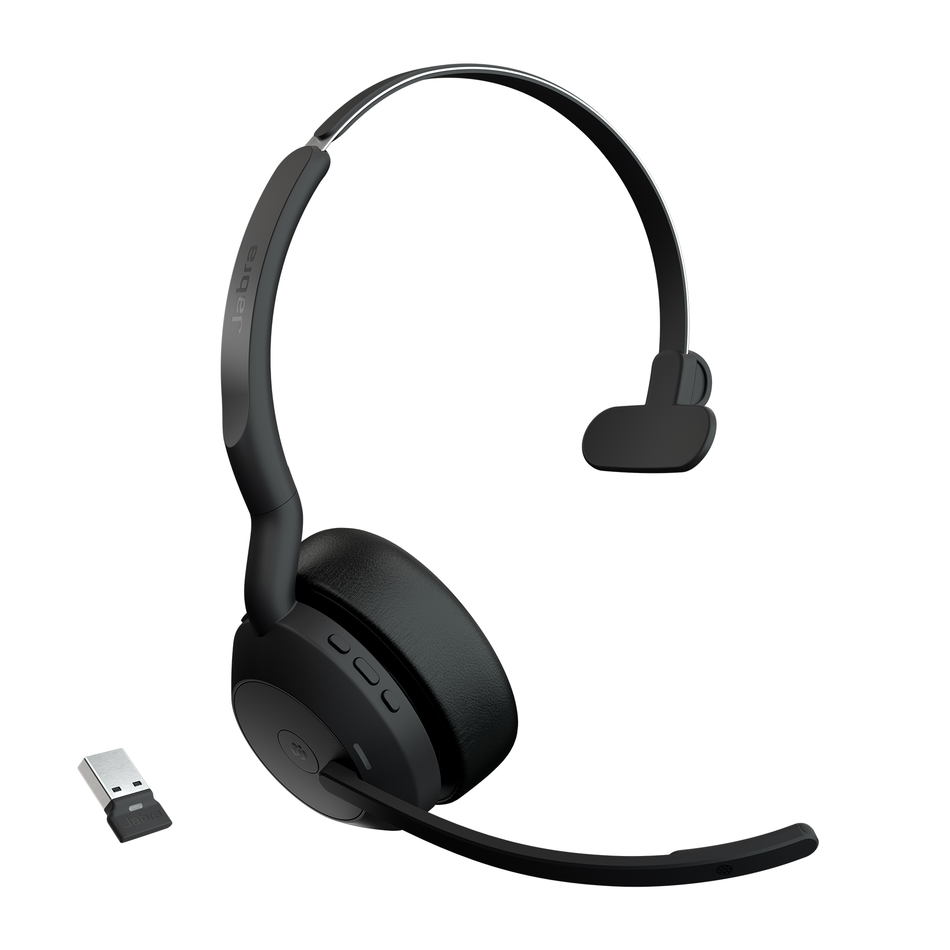 Jabra Evolve2 55 Hodesett Trådløs Hodebånd Kontor/kundesenter USB Type-C Bluetooth Ladestasjon
