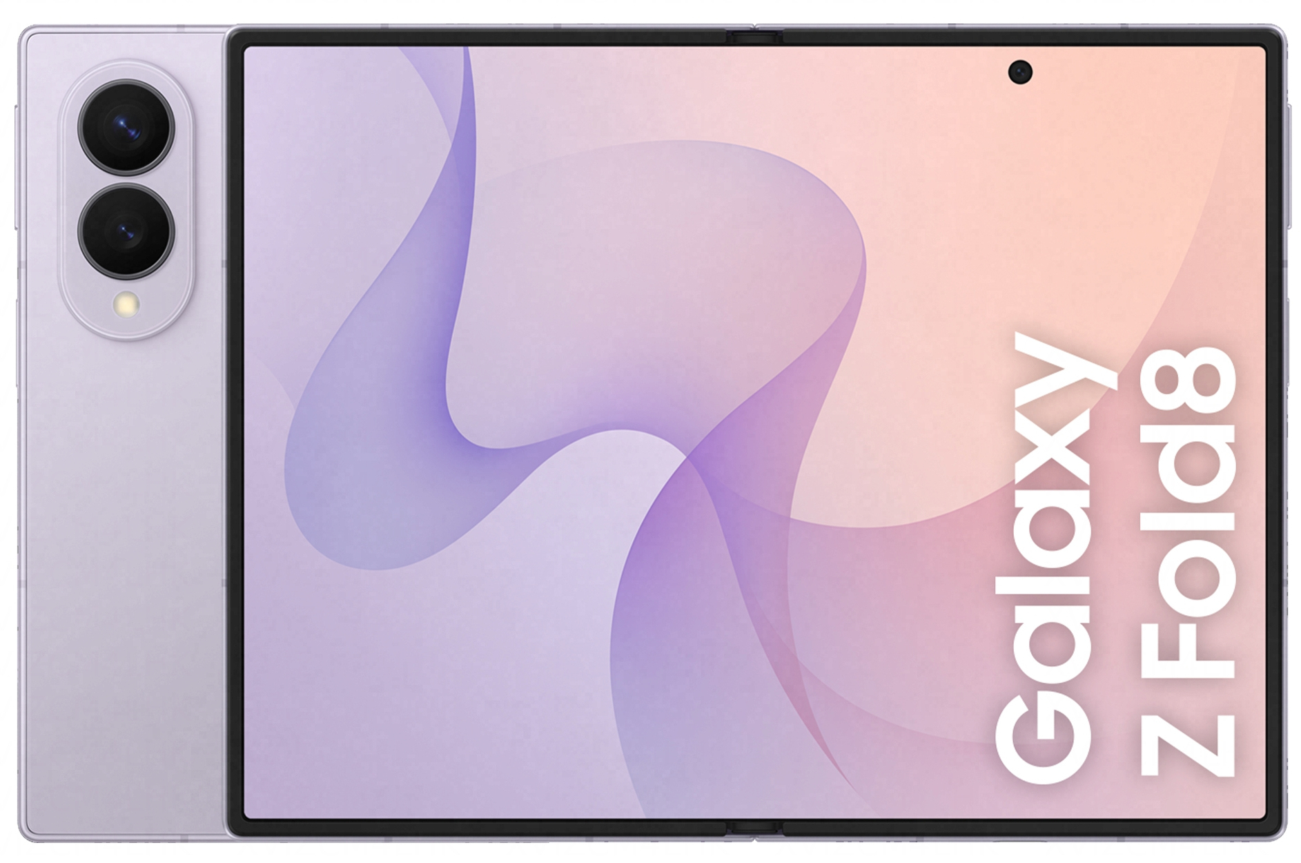 Samsung Galaxy Z Fold8 19,3 cm (7.6") Dobbel SIM 5G USB Type-C 12 GB 256 GB 4800 mAh Lavender