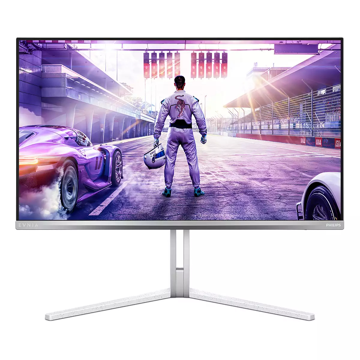 Philips Evnia 8000 27M2N8500/00 PC-skjerm 67,3 cm (26.5") 2560 x 1440 piksler Quad HD QD-OLED Hvit