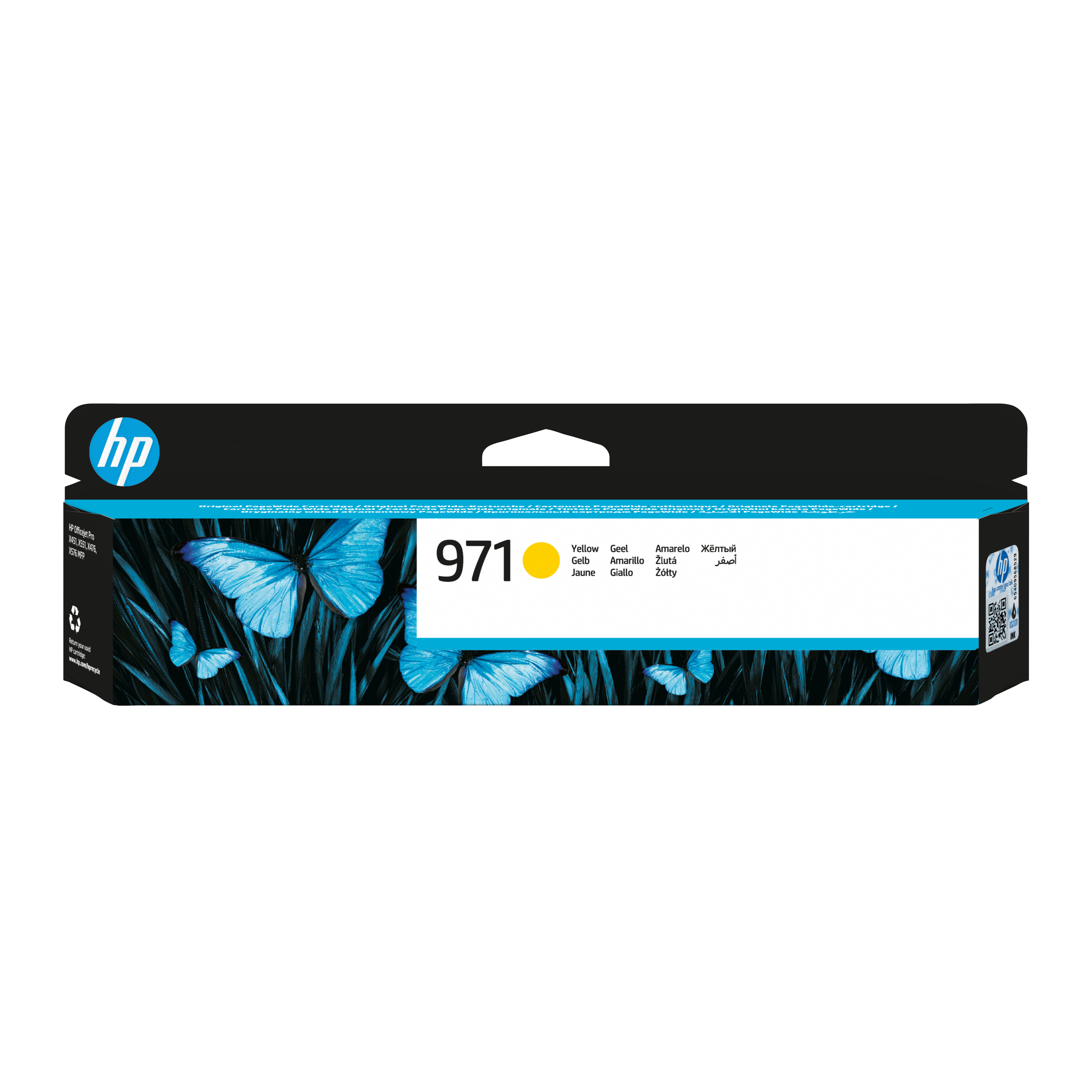 HP 971 gul original blekkpatron