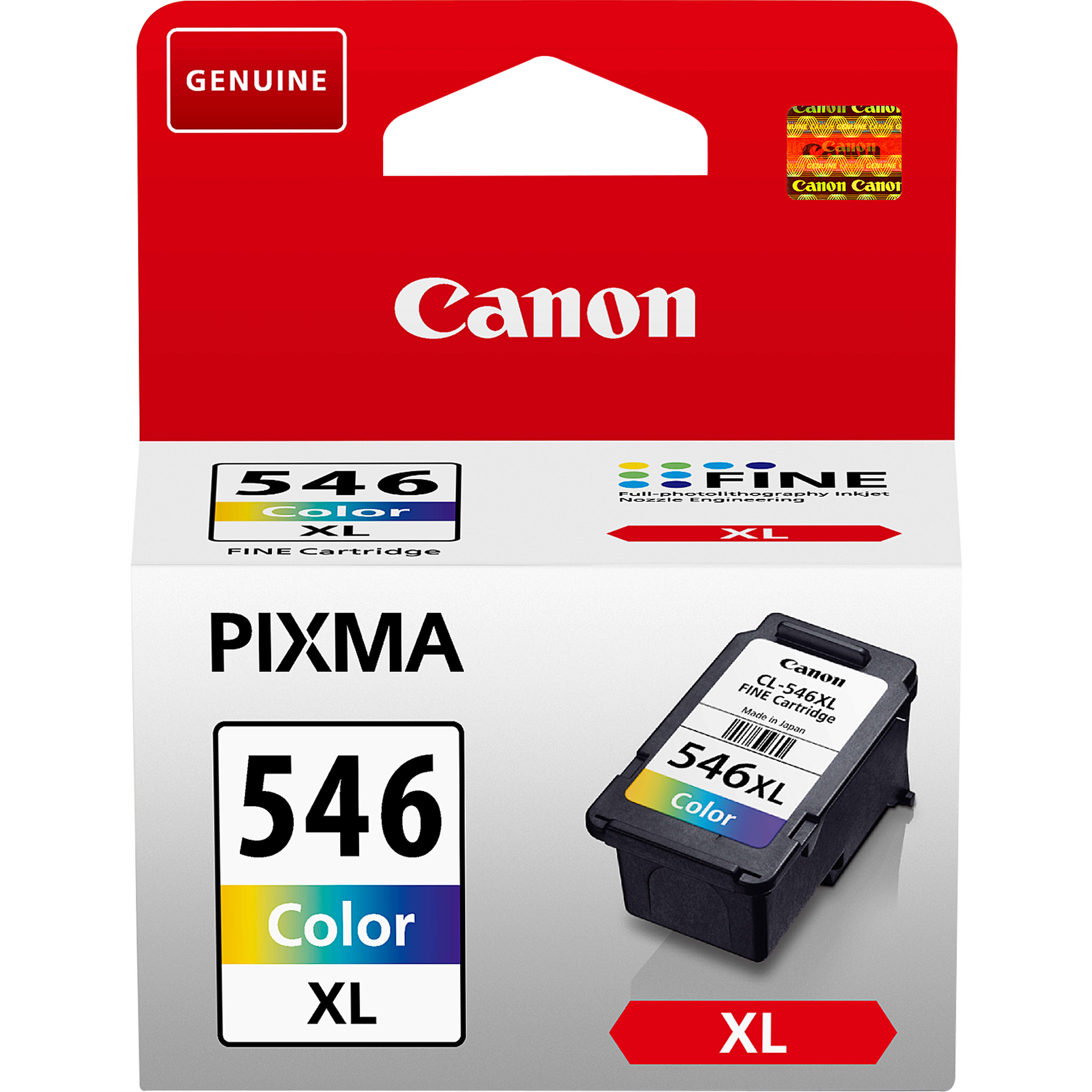Canon PG-546XL blekkpatron 1 stykker Original Høyt (XL) utbytte Cyan, Fiolblå, Gult