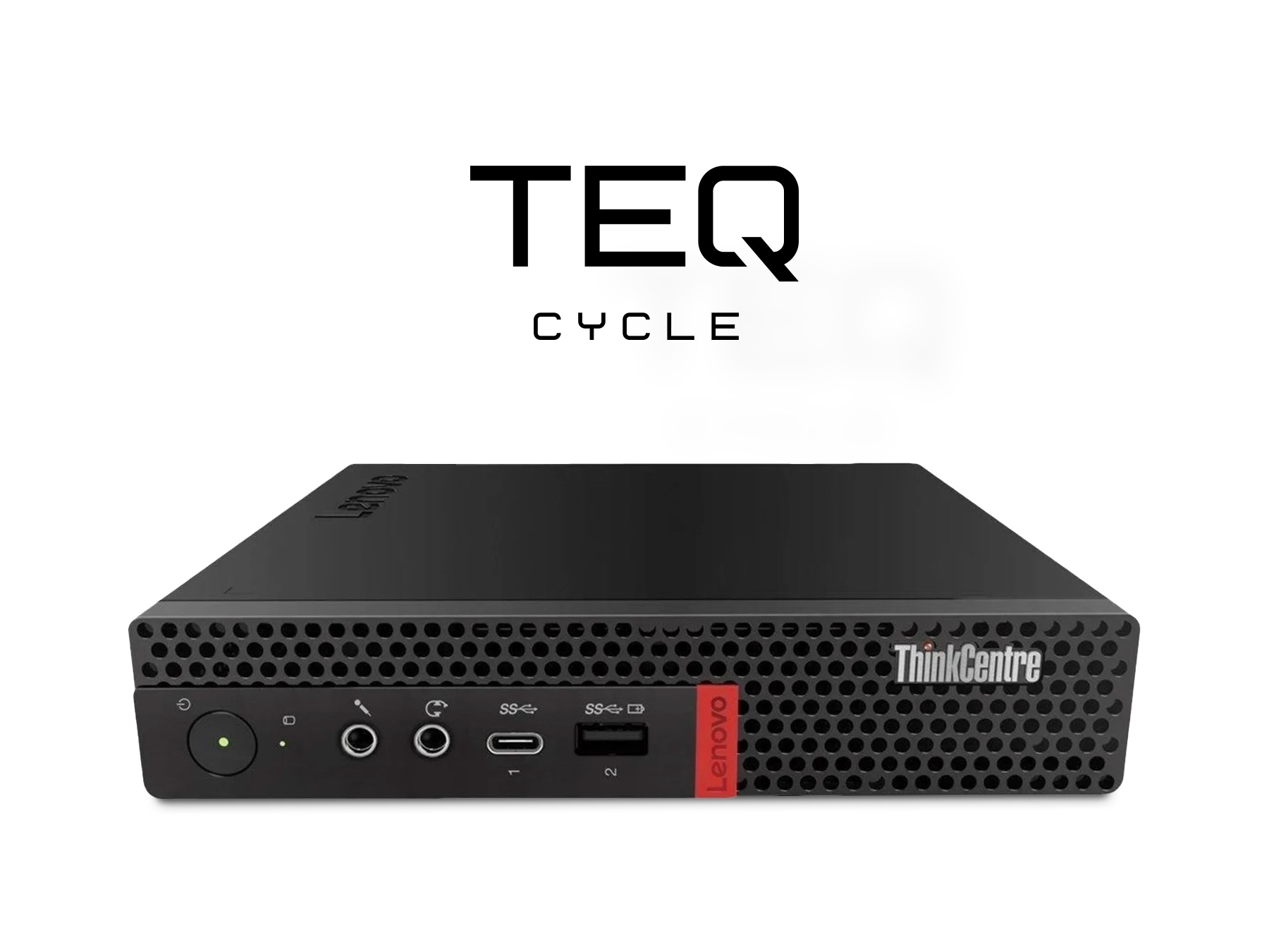 Teqcycle Lenovo ThinkCentre M920Q Intel® Core™ i5 i5-8400T 16 GB DDR4-SDRAM 256 GB SSD Windows 11 Pro Mini PC Svart