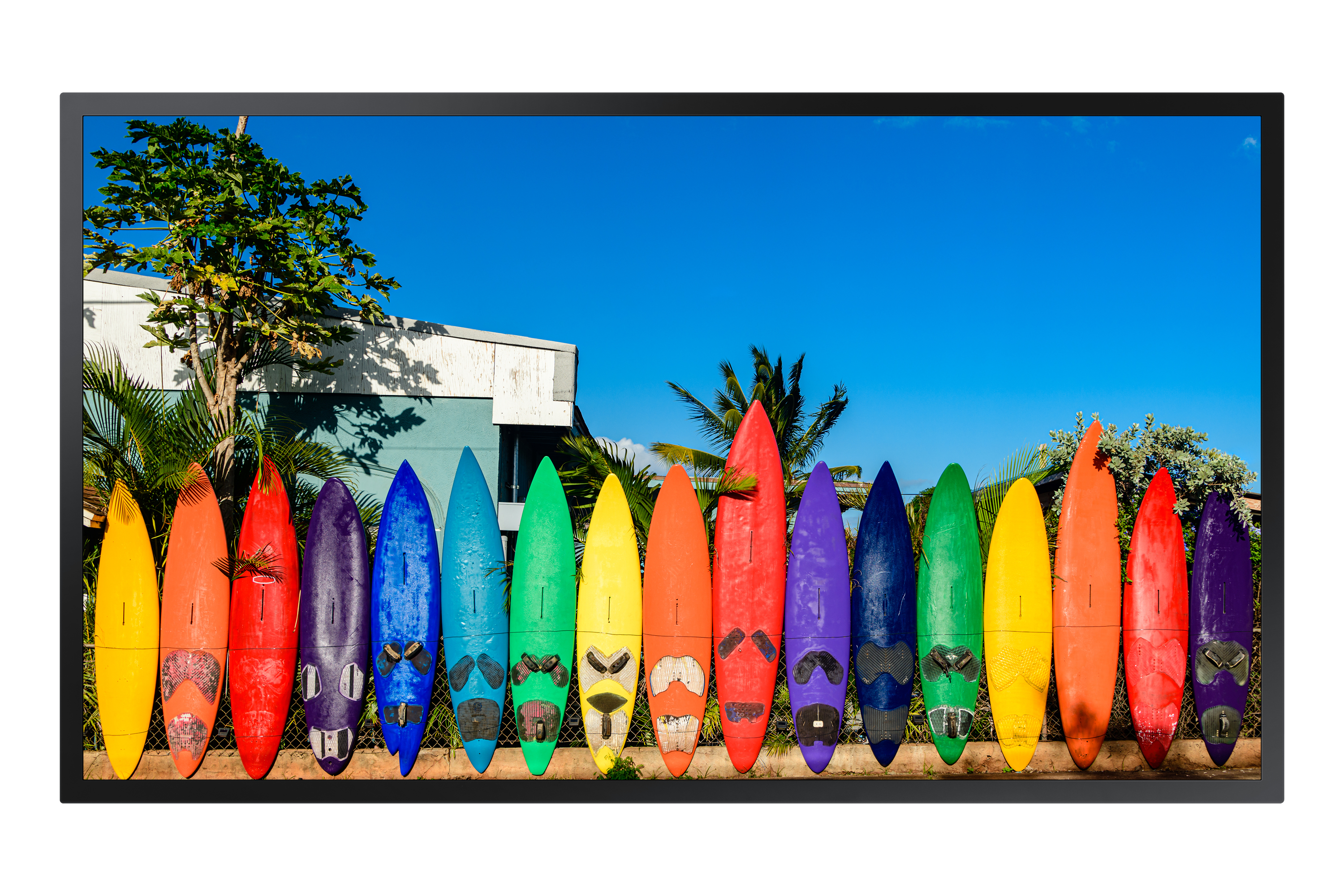 Samsung OM55B Digital skiltingstavle (flatskjerm) 139,7 cm (55") LCD Wi-Fi 3000 cd/m² 4K Ultra HD Svart Innebygd prosessor Tizen 5.0 24/7