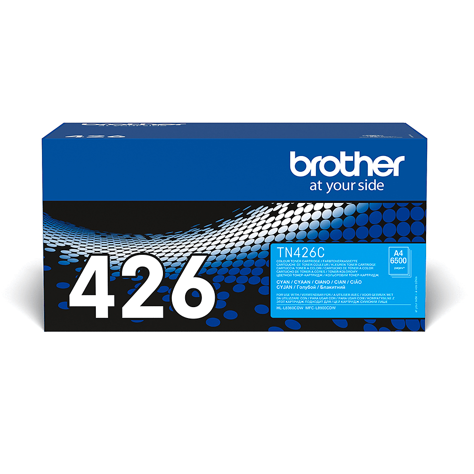 Brother TN-426C tonerpatron 1 stykker Original Cyan