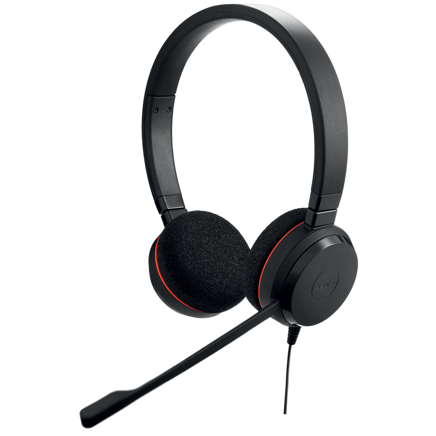 Jabra Evolve 20 Hodesett Koblet med ledninger (ikke trådløs) Hodebånd Kontor/kundesenter USB Type-C / USB Type-A Svart