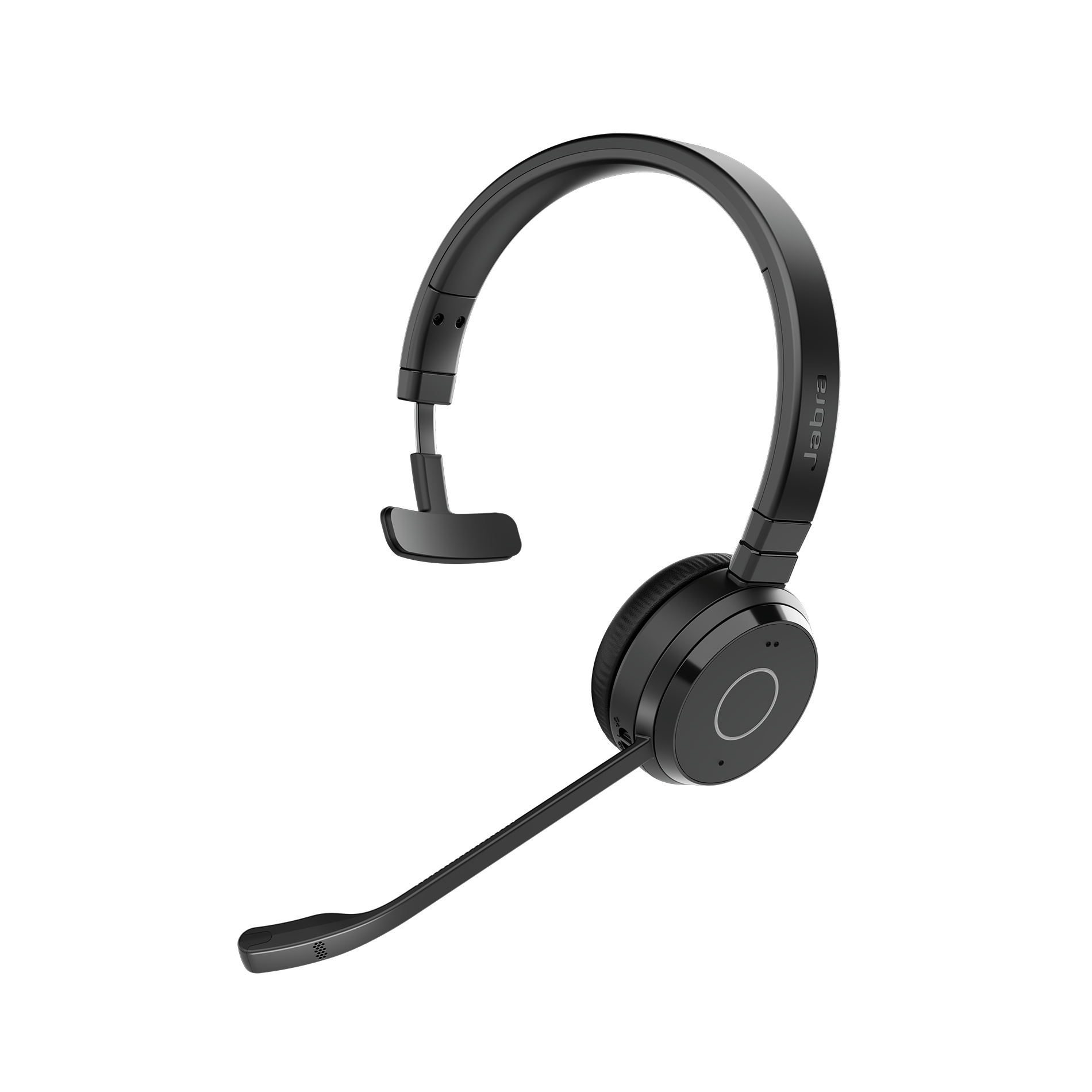 Jabra Evolve 65 TE Hodesett Ledning & Trådløs Hodebånd Kontor/kundesenter USB Type-A Bluetooth Svart