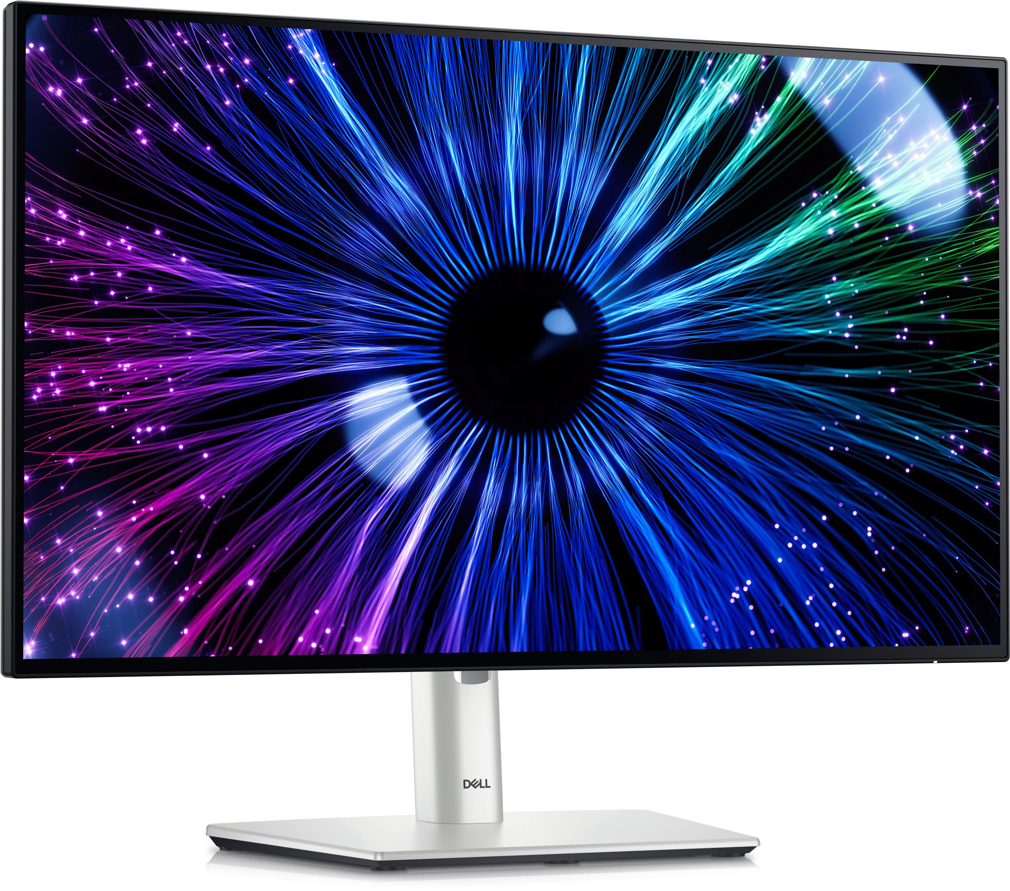 DELL UltraSharp U2424HE PC-skjerm 60,5 cm (23.8") 1920 x 1080 piksler Full HD LCD Svart, Sølv
