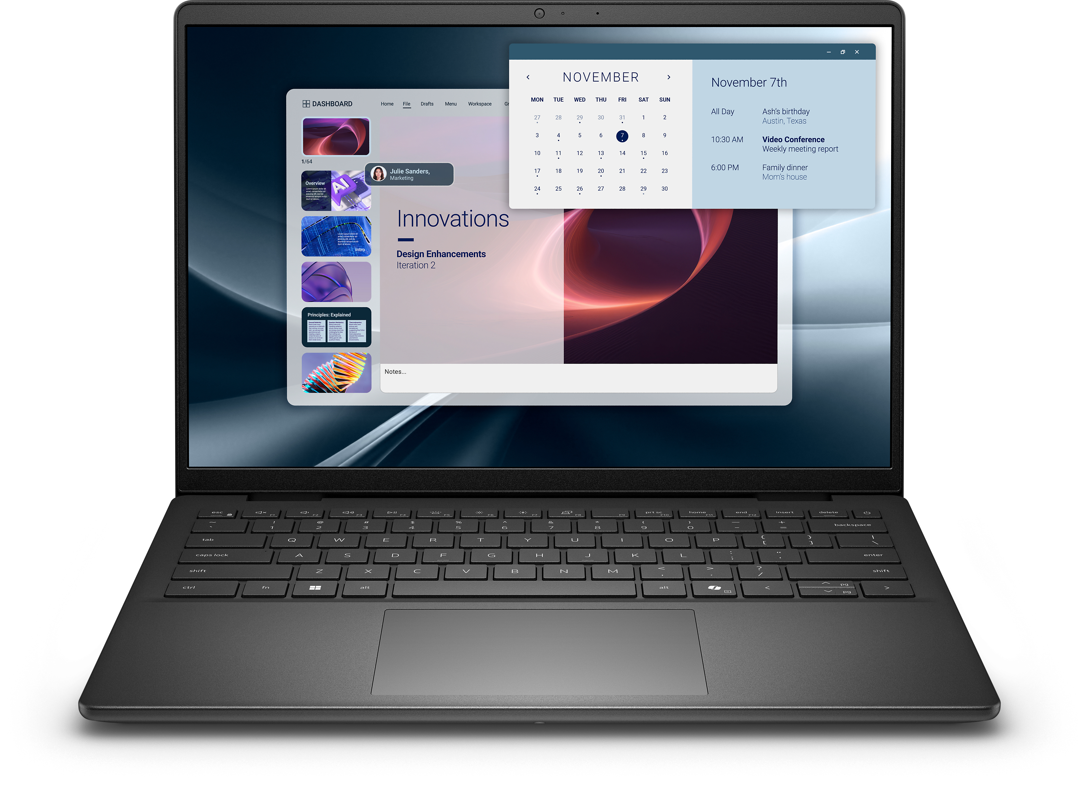 DELL Pro 14 Essential PV14255 AMD Ryzen™ 5 220 Laptop 35,6 cm (14") Full HD+ 16 GB DDR5-SDRAM 512 GB SSD Wi-Fi 6 (802.11ax) Windows 11 Pro Svart Nordisk