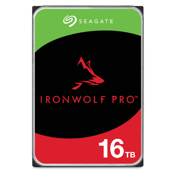 Seagate IronWolf Pro ST16000NT001 intern harddisk 16 TB 7200 RPM 256 MB 3.5" Serial ATA III
