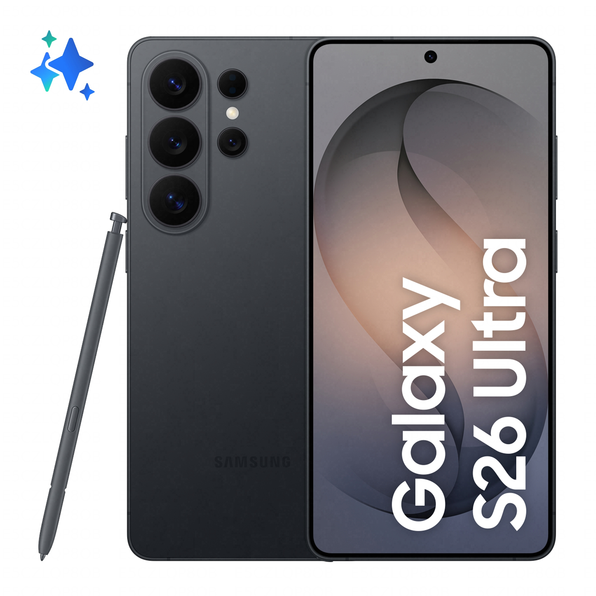 Samsung Galaxy S26 Ultra 17,5 cm (6.9") Dobbel SIM Android 16.0 5G USB Type-C 12 GB 256 GB 5000 mAh Svart