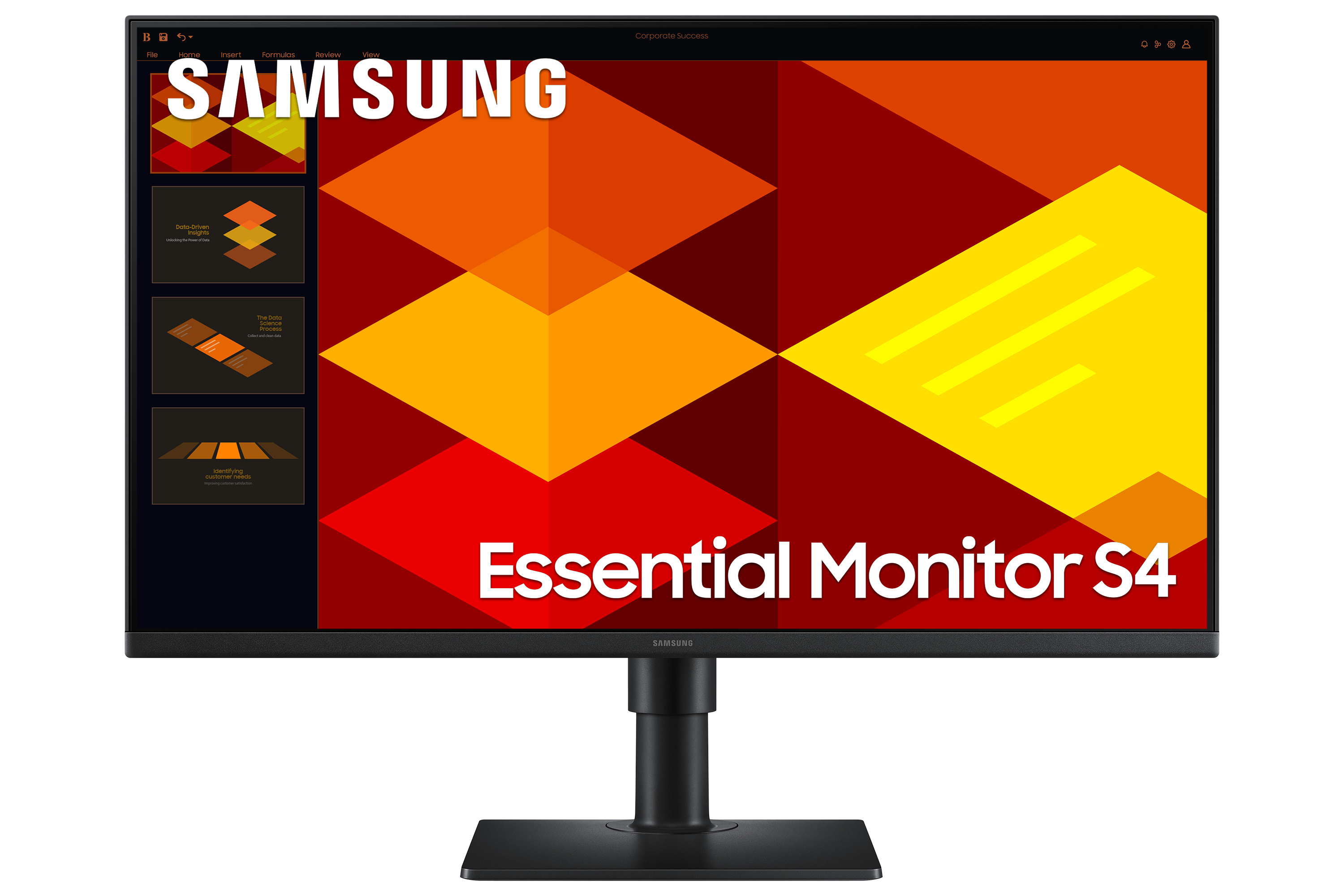 Samsung S40GD PC-skjerm 68,6 cm (27") 1920 x 1080 piksler Full HD LCD Svart